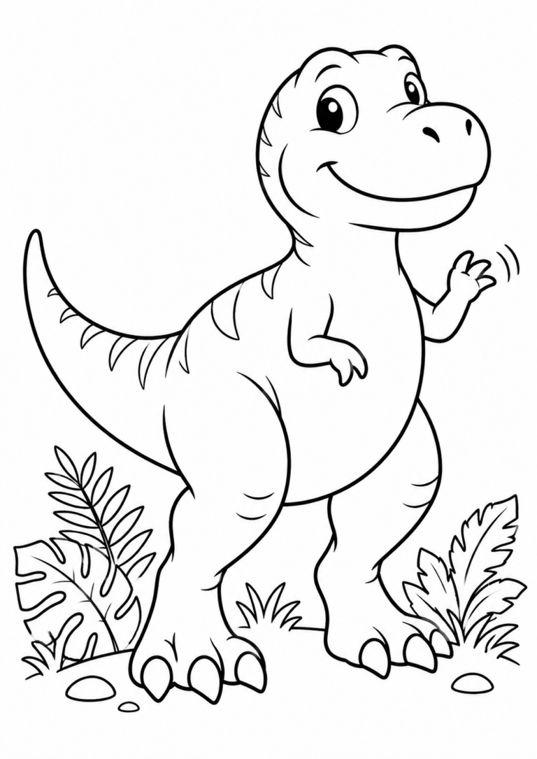 Freundlicher T-Rex