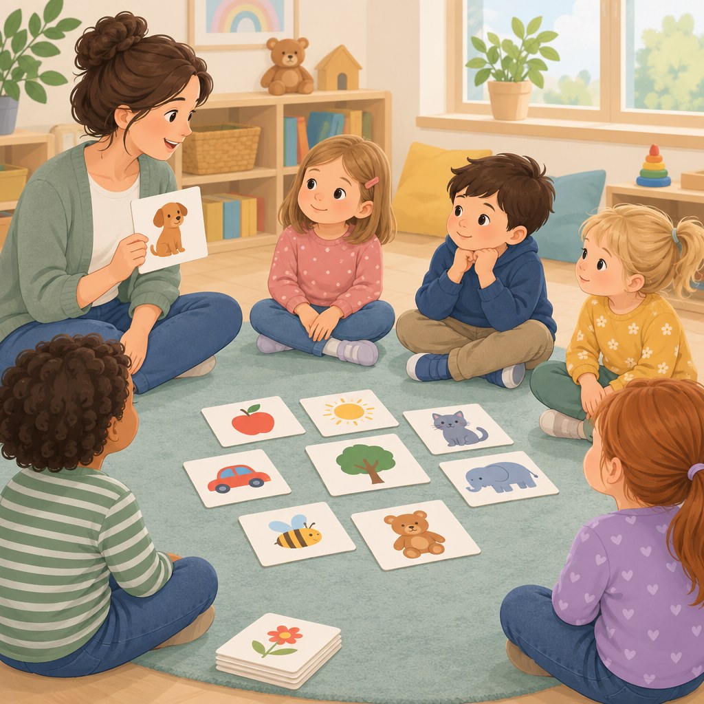 Hör- und Merkspiele für Kinder in der Kita