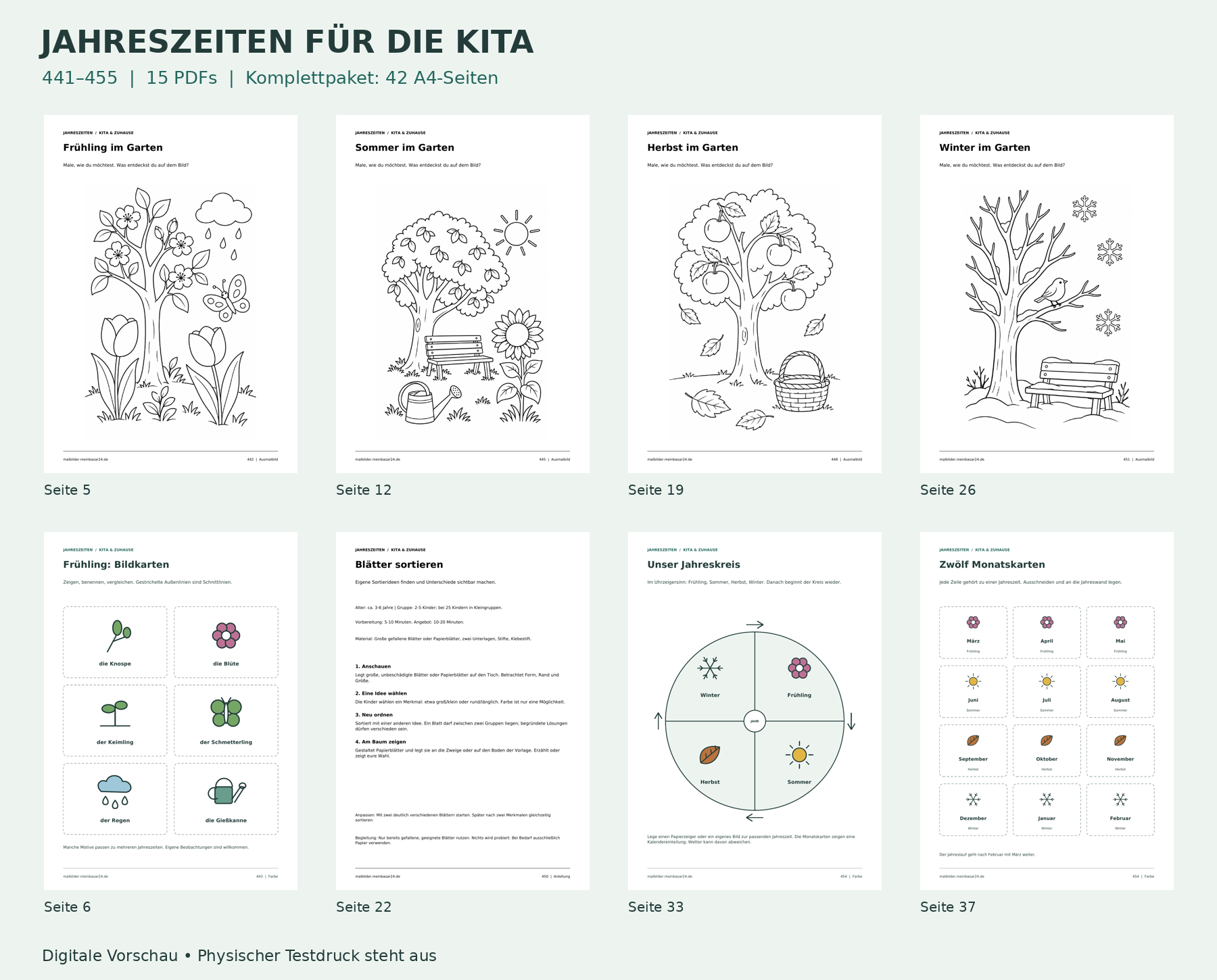 Vorschau: Jahreszeiten